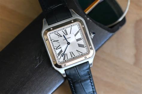 cartier watch santos dumont|cartier santos dumont large model.